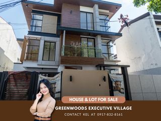 Greenwoods Executive Village House For sale 5 bedroom Brand New Rizal House and Lot For Sale