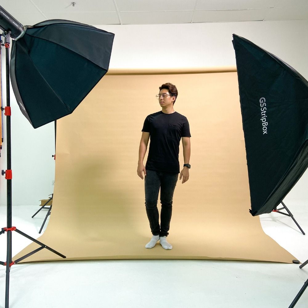 GS SEAMLESS BACKDROP AND BACKGROUND PAPER 2.71 x 11m PHOTOGRAPHY ...