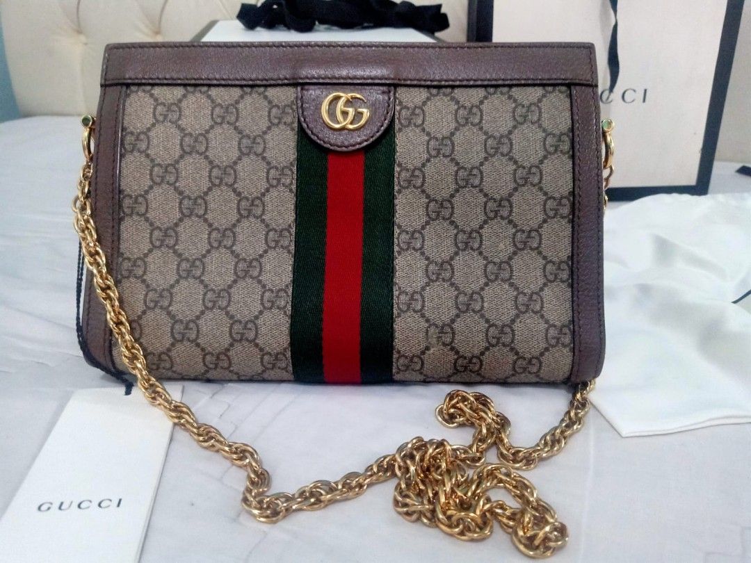 Gucci Ophidia Small Chain Strap