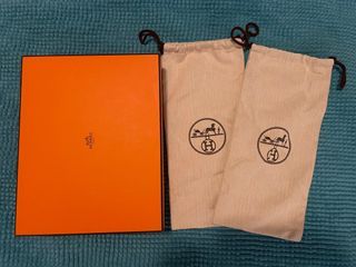 Hermes oran box and dustbags