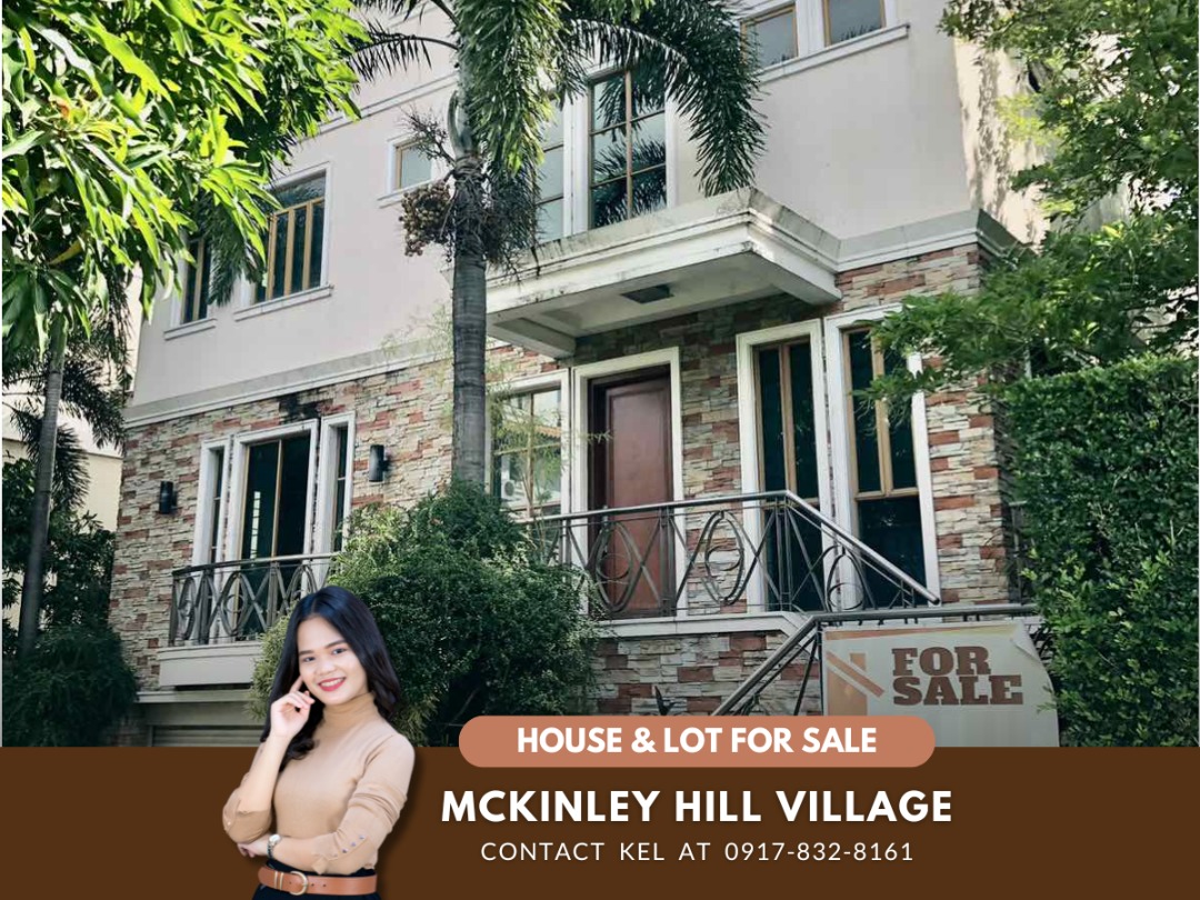 House For Sale Mckinley Hill Village 5 Bedroom House and Lot For Sale