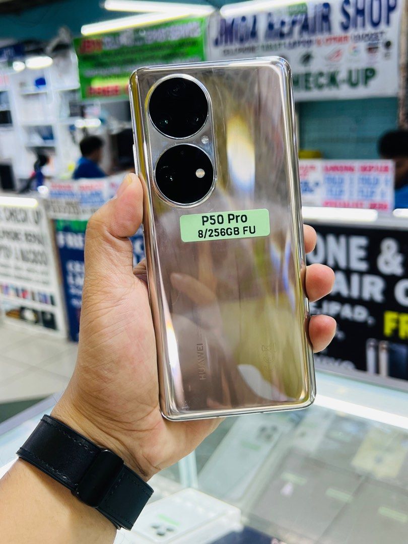 Huawei P50 Pro 8/256Gb Openline 99%smooth No issues (Category: Huawei) located in San Juan City. Submitted by saabangadgetshop (Listing ID 1303117154, Image 2). Description: Onhand | Pre-owned Huawei P50 Pro 8/256GB OPENLINE NTC APPROVED Battery Health 90% NO HIDDEN ISSUES NO HISTORY OF REPAIR 99%Smooth TEST TO SAWA RESET ALL YOU WANT NOT REFURBISHED AUTHENTIC PHONE ALL WORKING Mode of Payment : ⬇️ ▪️Cash ▪️Bank Transfer ▪️Gcash ▪️Credit Card + i