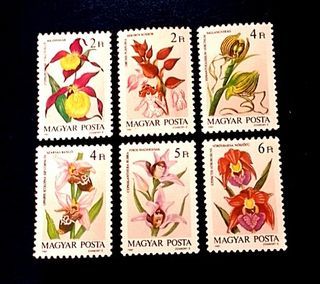 Hungary 1987 - Orchids 6v. (mint) COMPLETE SERIES