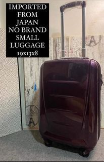 IMPORTED FROM JAPAN NO BRAND SMALL SIZE LUGGAGE