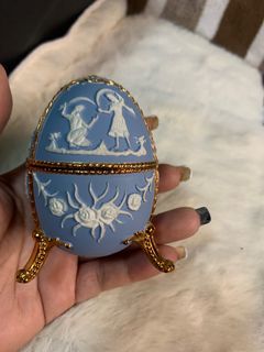 Jaoan cute egg jewelry organizer