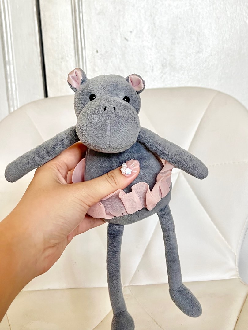 Jellycat ballerina hippo Hobbies Toys Toys Games on Carousell