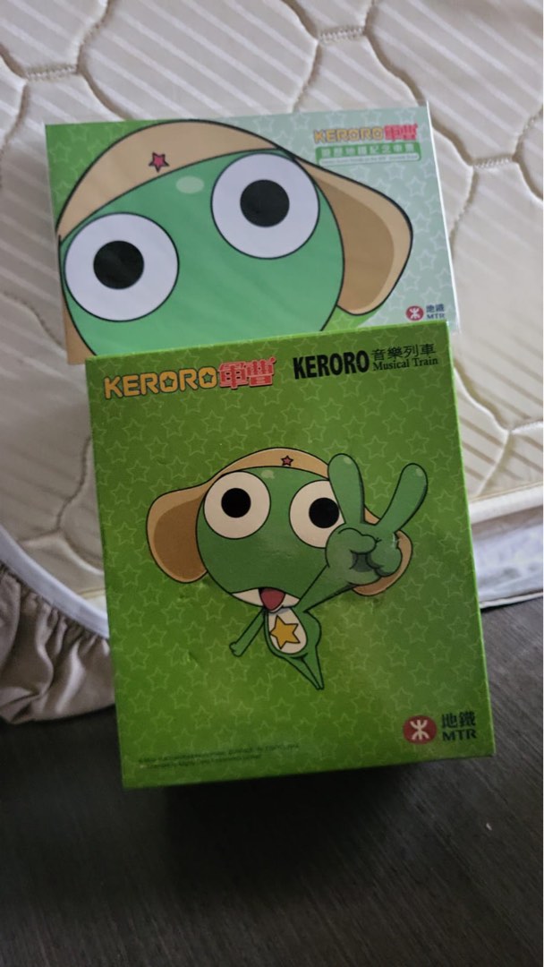 Keroro軍曹mtr港鐵紀念車票公仔, 興趣及遊戲, 玩具 & 遊戲類 - Carousell