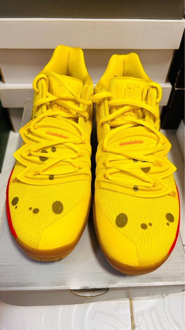 Kyrie spongebob limited edition Men s Fashion Footwear Sneakers on Carousell