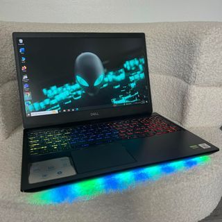 Laptop Very smooth Dell G5 5500 15inch FHD 144Hz / Backlit Kboard / Core i7 10th Gen 12cpu / 512gbSSD with 16gbram / 6gb Nvidia RTX 2060 Videocard / Shop Warranty