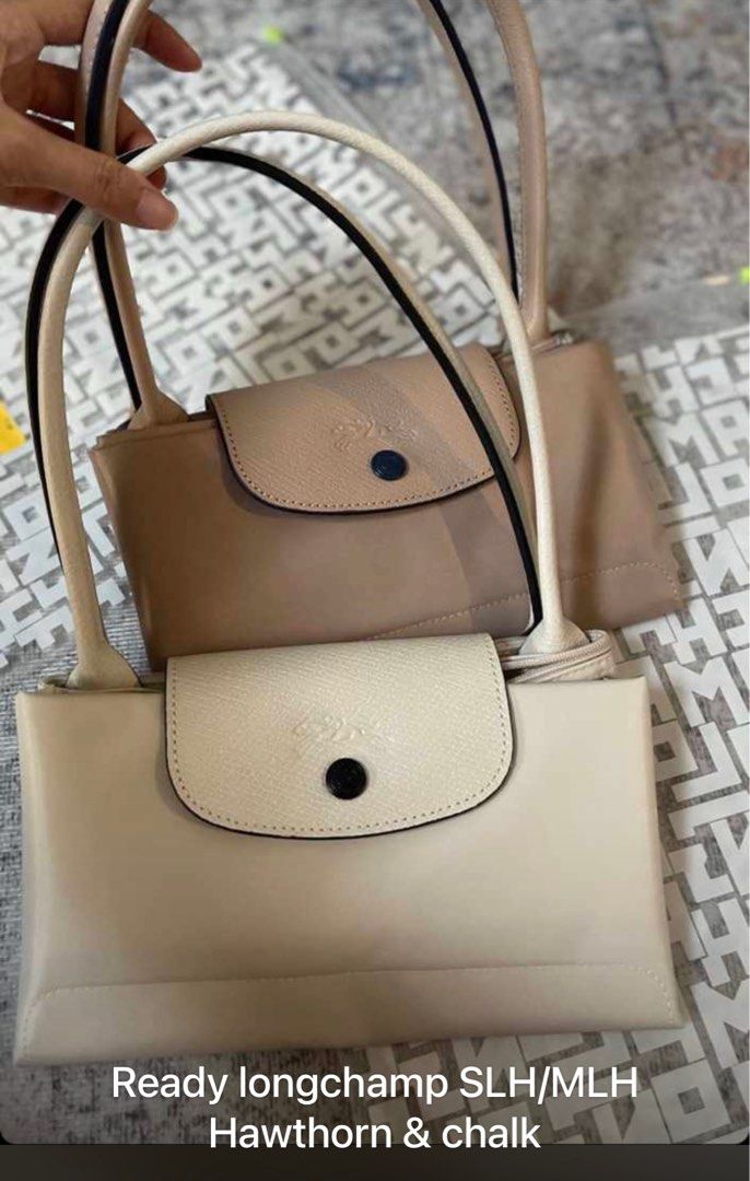 Longchamp MLH hawtorn and chalk