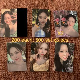LOONA Flip That Version C Photocards