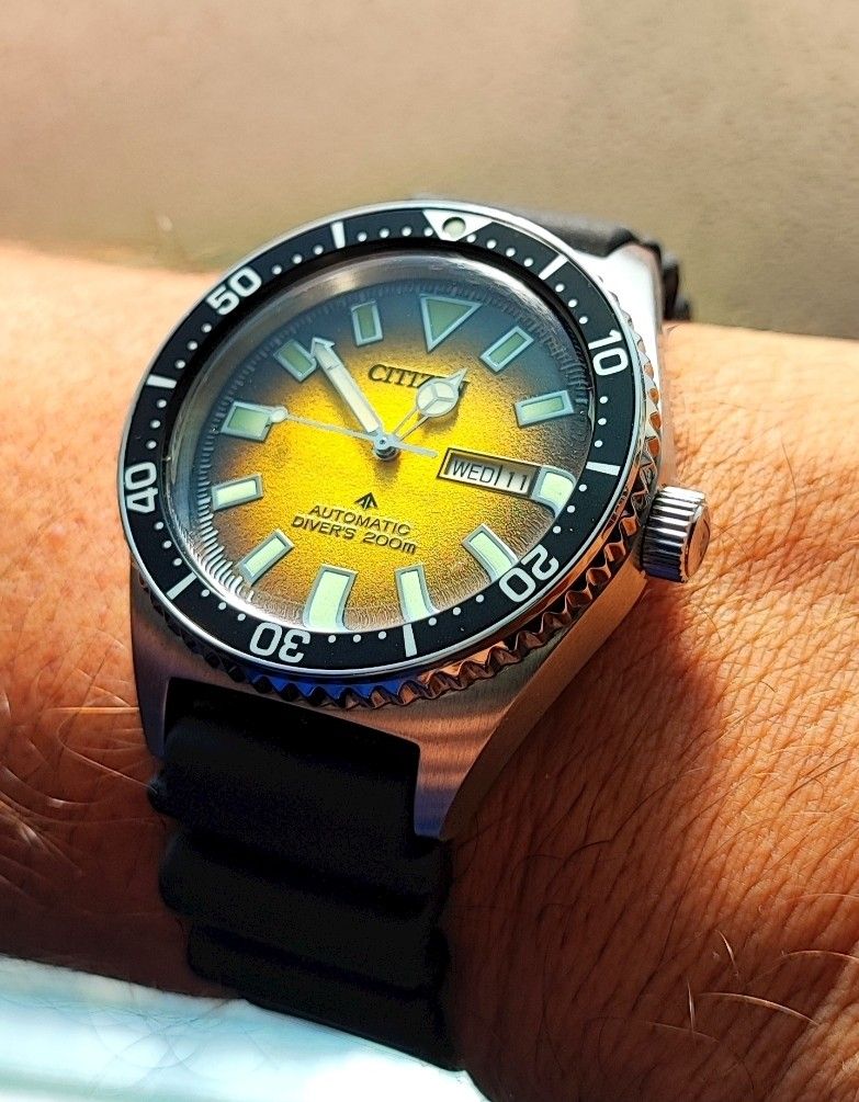 Citizen promaster yellow dial new arrivals