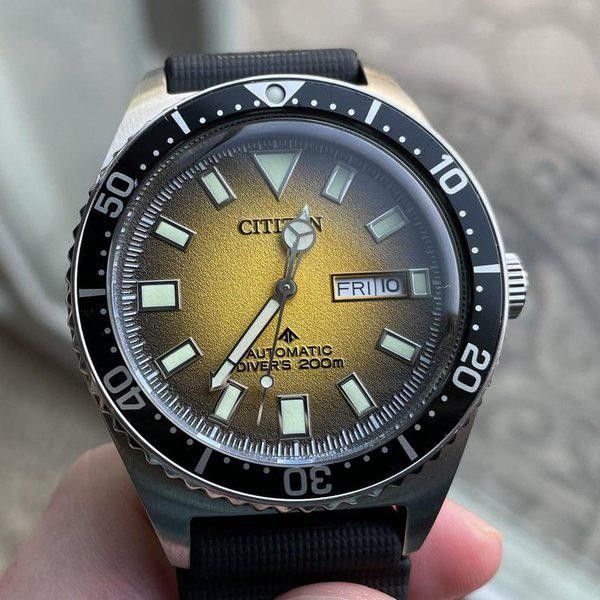 Citizen promaster yellow dial store