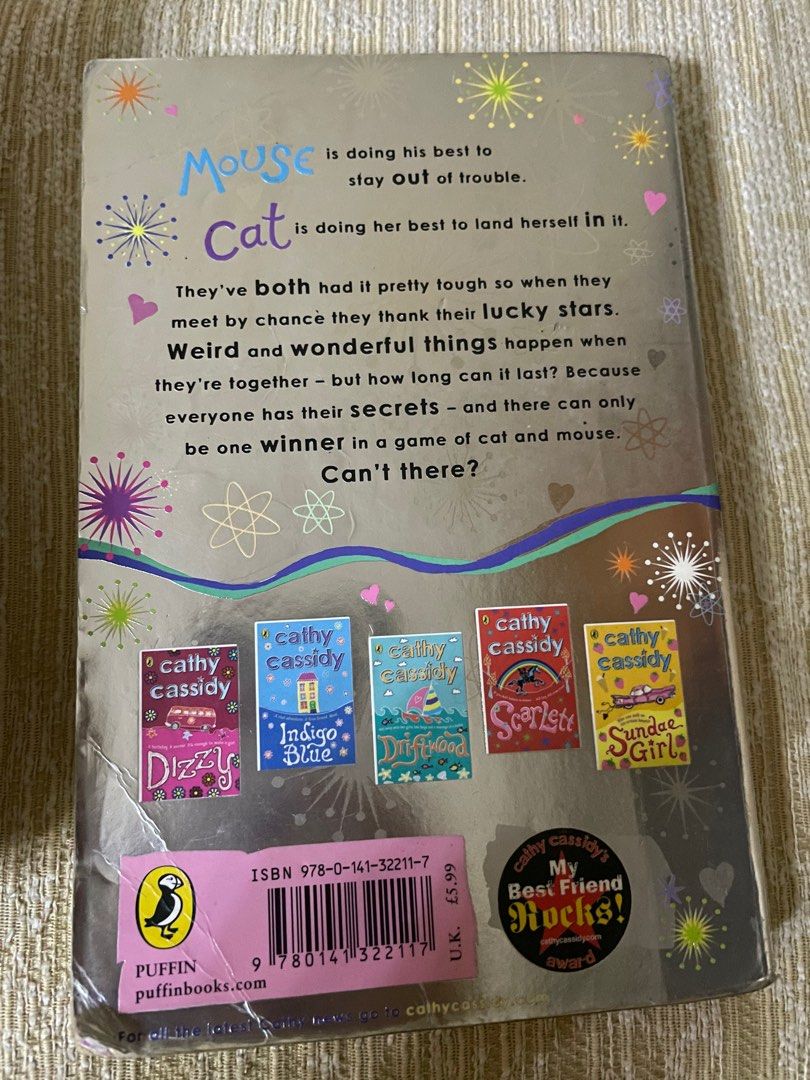 Lucky Star by Cathy Cassidy paperback book (Category: Storybooks) located in Pasig City. Submitted by happykatstore (Listing ID 1303200559, Image 2). Description: Cathy Cassidy Title: lucky star Adventure book Paperback Good condition Perfect for teens.