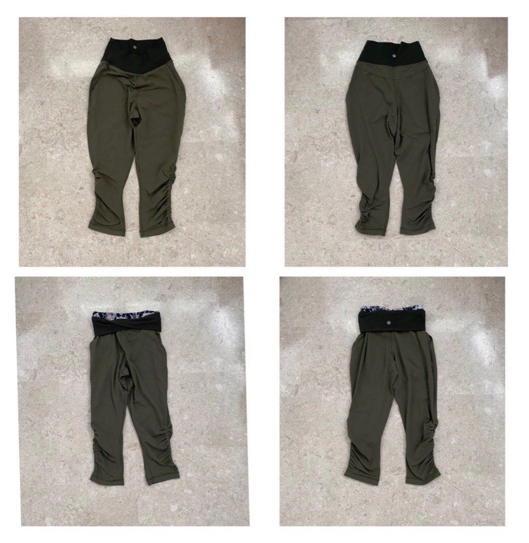 Lululemon high waisted crop leggings clearance