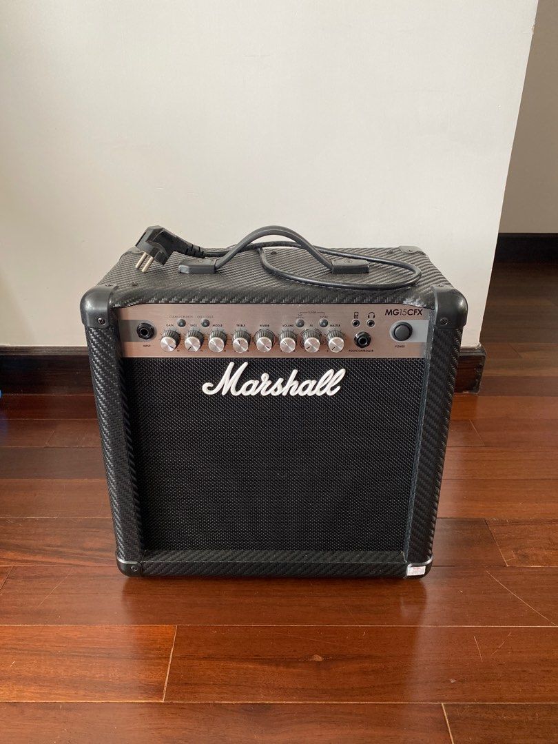 Marshall MG15CFX guitar amplifier 15Watt MG Combo Amp, 音響器材, Soundbar