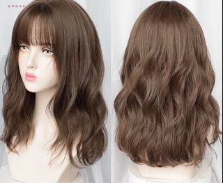Medium Hair Length Wig for Girls