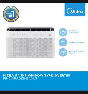 Midea Inverter Aircon 1.5hp