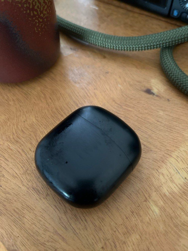 Miniso TWS Earphones Black (Category: Earphones) located in Mandaluyong City. Submitted by Mateo_Garcia (Listing ID 1303086653, Image 1). Description: Miniso TWS True Wireless Earphones black color. Bought about 3 months ago. Good working condition. Original Price is PHP 1,000. RFS: I was given apple EarPods as a gift, so no longer use..