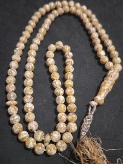 Mother of Pearl Bead Necklace from Japan