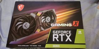 MSI GeForce RTX 3060 Gaming X 12GB GDDR6 Graphics Card