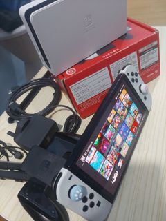 Nintendo Switch OLED Jailbreak 1TB (unli games)
