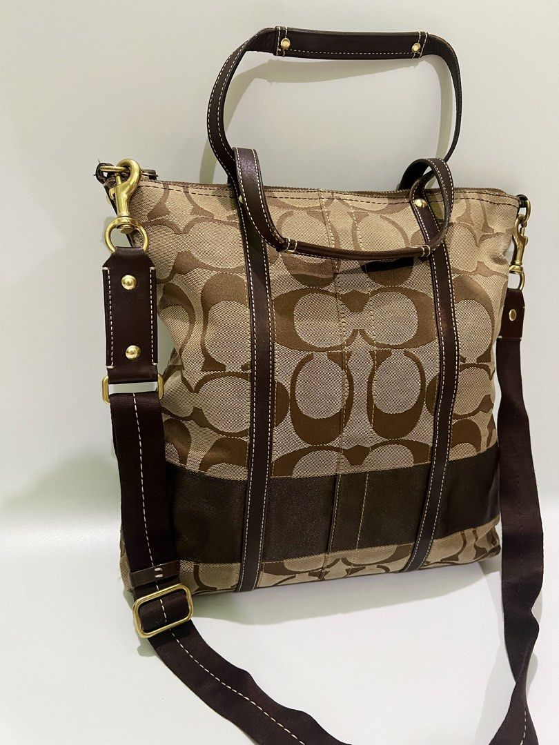 Coach two way bag best sale