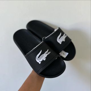 Original Lacoste Black Slides
