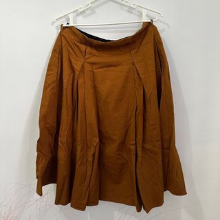 Original Zara Brown Flowy Skirt