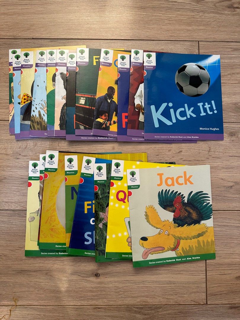 ORT - Oxford Reading Tree - Phonics lv 1-2 - 21 books, 興趣及遊戲 