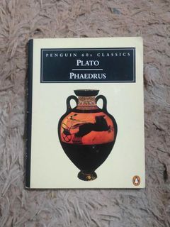 PHAEDRUS by PLATO / Penguin 60s Classics (Small Book / Preloved)