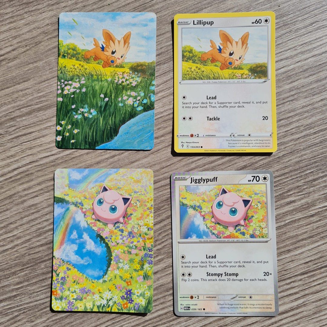 Pokemon Cards - Acrylic Painted Cards interest check - Jigglypuff, Psyduck, Lillipup, Hobbies & Toys, Art & Prints on Carousell Pokemon Cards - Acrylic Painted Cards interest check - Jigglypuff, Psyduck, Lillipup, Hobbies & Toys, Art & Prints on Carousell