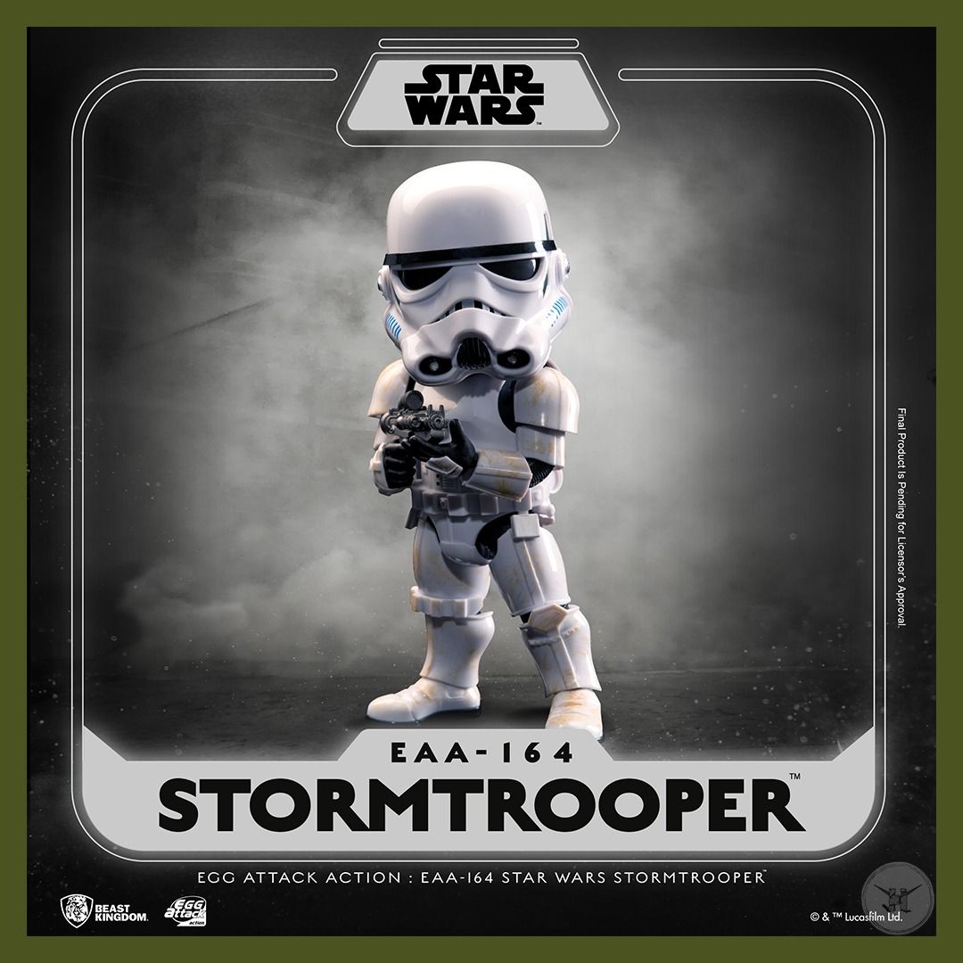 PRE-ORDER!! Egg Attack Action Star Wars Series: Star Wars Stormtrooper EAA-164 (Category: Figurines & Statues) located in Quezon City. Submitted by figsnkits (Listing ID 1303240411, Image 1). Description: PRE-ORDER!! Beast Kingdom: Egg Attack Action Star Wars Series: Star Wars Stormtrooper EAA-164 Pre-order price: Php 3,960 Min. DP: Php 1,000 (new) Php 600 (return customers) SRP: Php 4,400 Deadline: May 20, 2024 or until PO slots are full ETA: Q2