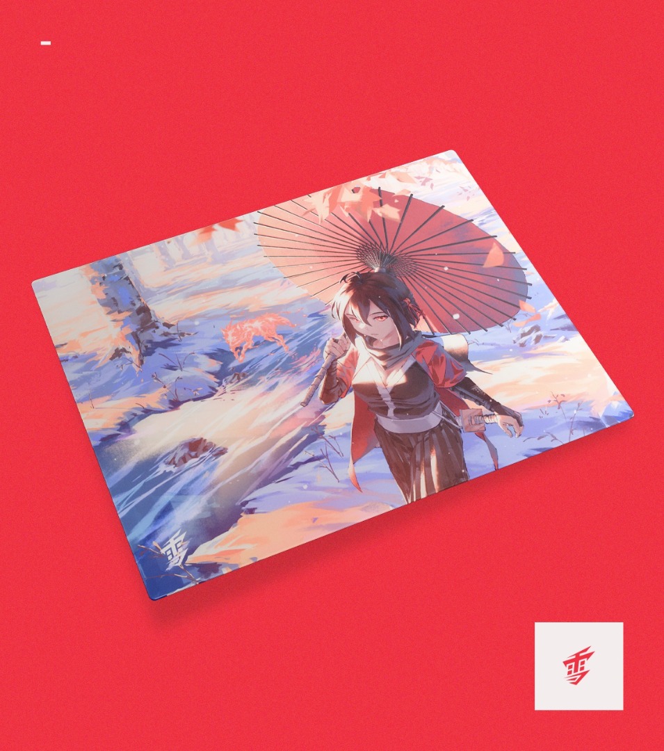 専用ページです。 Yuki Aim Glass Mousepad Kitsune Large（Yuki Aim 狭かっ Glass