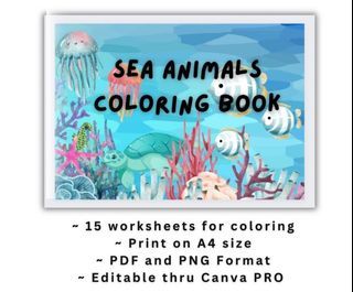 Printable Coloring Book | Digital Copy