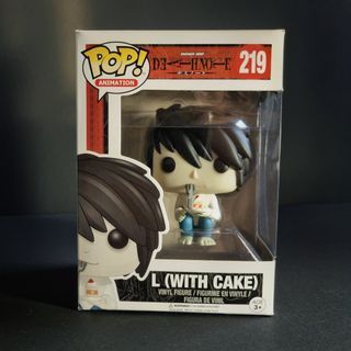 Rare and Vaulted: Deathtnote L (with Cake) Anime Funko Pop Collectible
