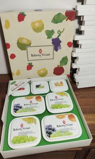 Roberta Viviani Italy Food Organizer Storage 7 pcs for 650 with box