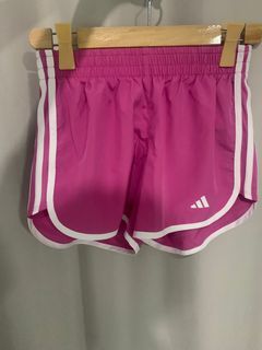 Running shorts pink