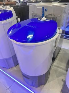 SHARP WASHING MACHINE AND SPIN DRYER (SINGLE AND TWIN TUB)