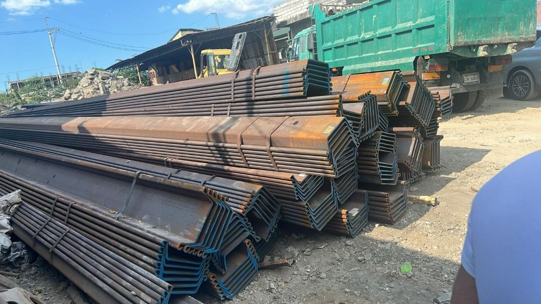 Sheet Piles Type 2 Available now (Category: Construction & Building Materials) located in Taguig. Submitted by homefashiondecor (Listing ID 1303162284, Image 2). Description: Sheet Pile Available: Type 2, Type 4, and Type Z Php 41 per kilo (Type 2) Office Location: BGC, Taguig City #sheetpile #sheetpiles #type2sheetpiles #sheetpilestype2 #typeZ #type4.