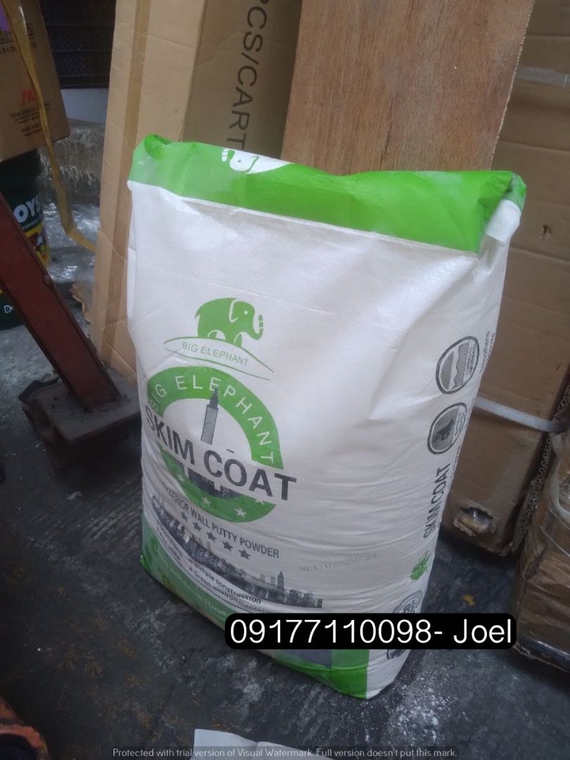 SKIMCOAT (Category: Construction & Building Materials) located in Manila. Submitted by joeyroque09 (Listing ID 1303160889, Image 3). Description: SKIMCOAT price: 540 .