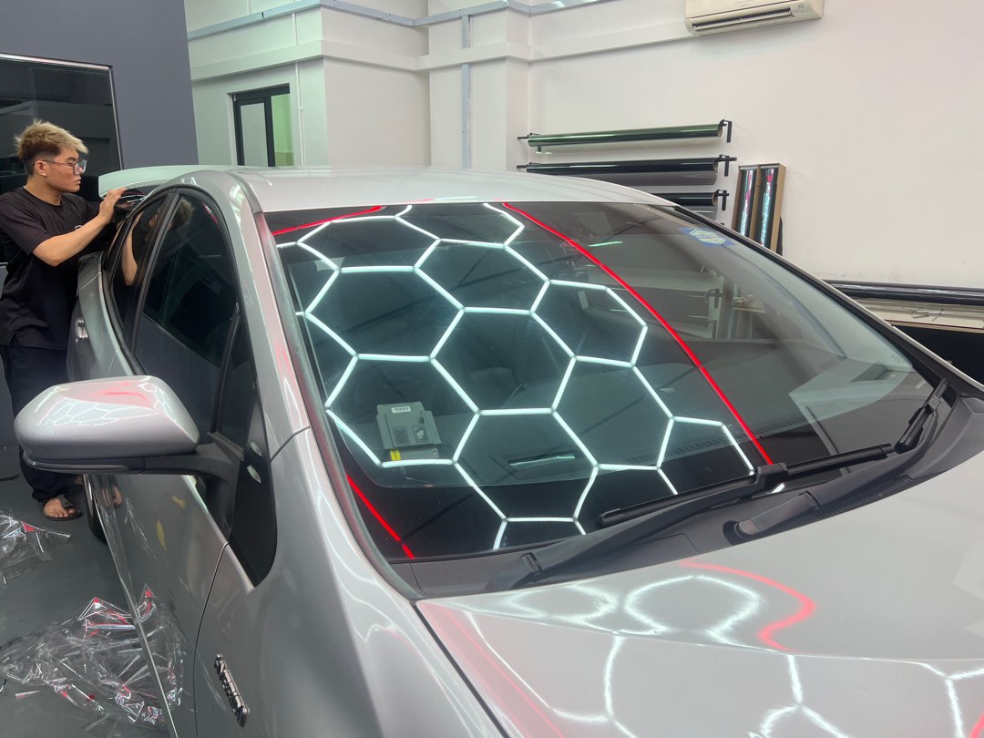 Sunshade , car tinted , Hiace , van tinting , window tinted, offer