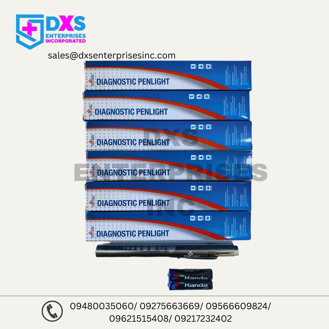 TOPCARE PEN LIGHT STAINLESS (Category: Medical Supplies & Tools) located in Quezon City. Submitted by maxelrod0162 (Listing ID 1303113459, Image 1). Description: 💙YOUR TRUSTED PARTNER IN MEDICAL SUPPLIES AND EQUIPMENT💙 BUY YOUR NEEDS NOW, HERE IN OUR SHOP! WE HAVE ALL KINDS OF MEDICAL SUPPLIES THAT YOU NEED! “DXS ENTERPRISES INC.”.