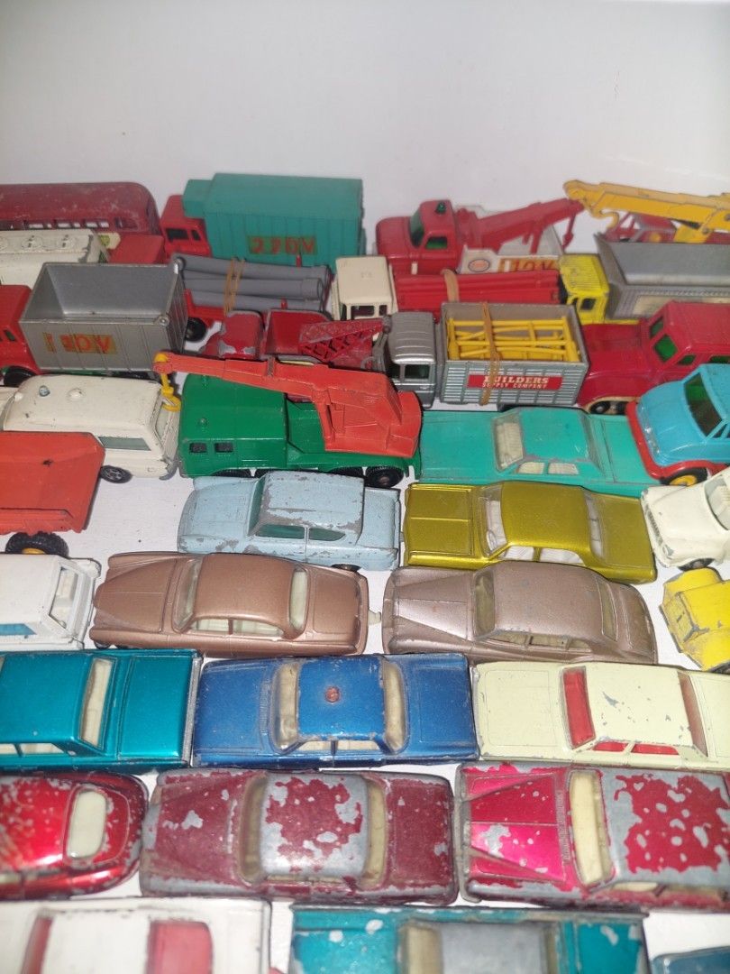 Vintage 60s Matchbox Lesney England regular wheels (Category: Vehicle & Diecast Models) located in Manila. Submitted by retrotoycollections (Listing ID 1302290404, Image 3). Description: 1000 and up each.