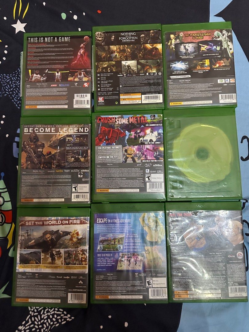 Xbox 1 games (Category: Xbox) located in San Fernando. Submitted by aronees (Listing ID 1303180706, Image 2). Description: 3600 PHP FOR ALL OF THEM 400 each negotiable Xbox One Games Ask for more pictures Plus shipping .