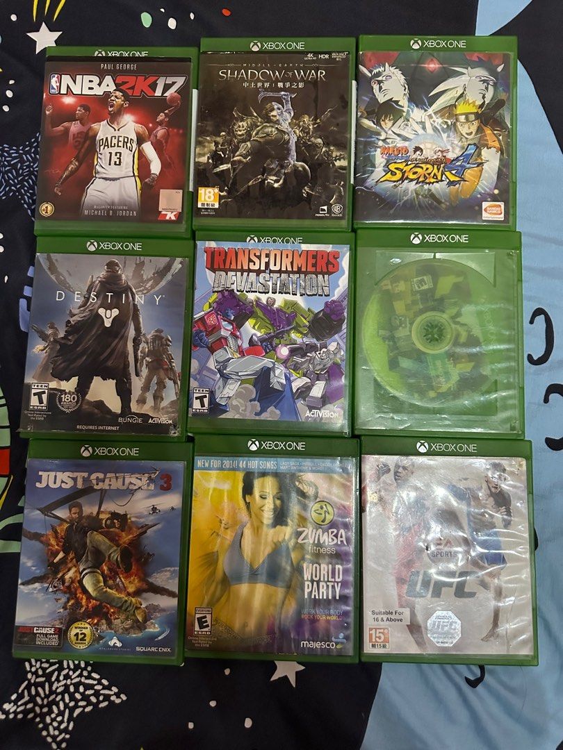 Xbox 1 games (Category: Xbox) located in San Fernando. Submitted by aronees (Listing ID 1303180706, Image 1). Description: 3600 PHP FOR ALL OF THEM 400 each negotiable Xbox One Games Ask for more pictures Plus shipping .