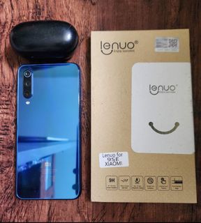 (RUSH) Xiaomi MI 9 SE with Haylou GT1 Pro and sealed Lenuo Screen Protector