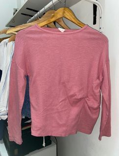Zara Pink Sweatshirt Longsleeves