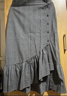 Zara Woman Gingnam Skirt