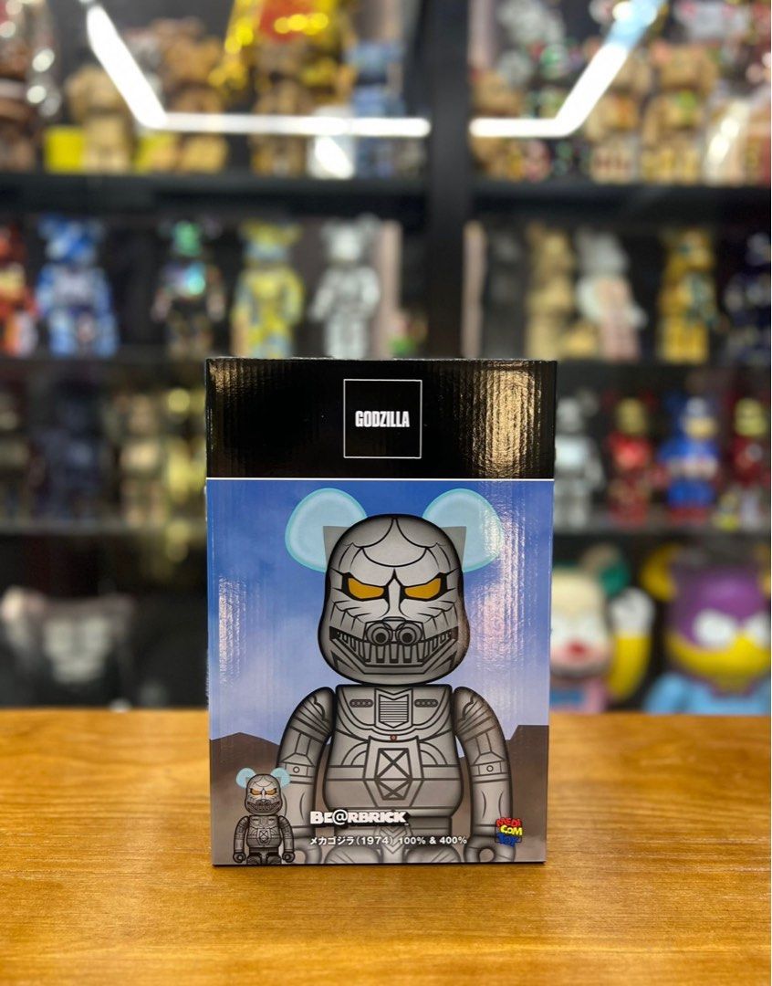 新品】 BE@RBRICK メカゴジラ（1974） 100%&400%（BE@RBRICK